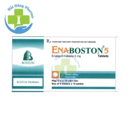 Enaboston 10 plus - Hộp 02 vỉ x 10 viên; Hộp 03 vỉ x 10 viên